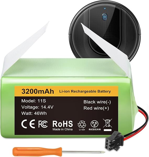 FirstPower 3.2Ah Replacement for Eufy 11s Battery, 11S MAX, 15C, 15C MAX