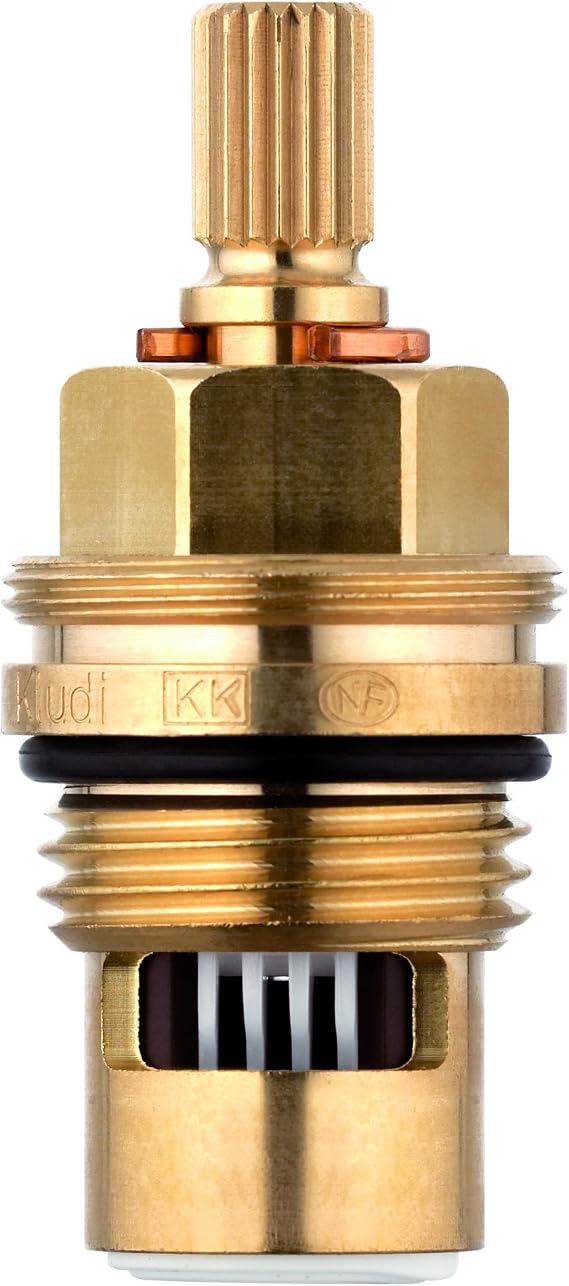 Kludi 7505500-00 Ceramic Upper Section 1/2-Inch 90° Left-Facing Neutral Colour