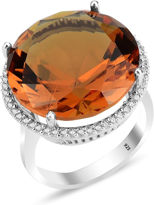 20mm Zultanite Color Change Stone Silver Women Ring, Huge Zultanite Ring, Turkish Diaspore Zultanite, 925K