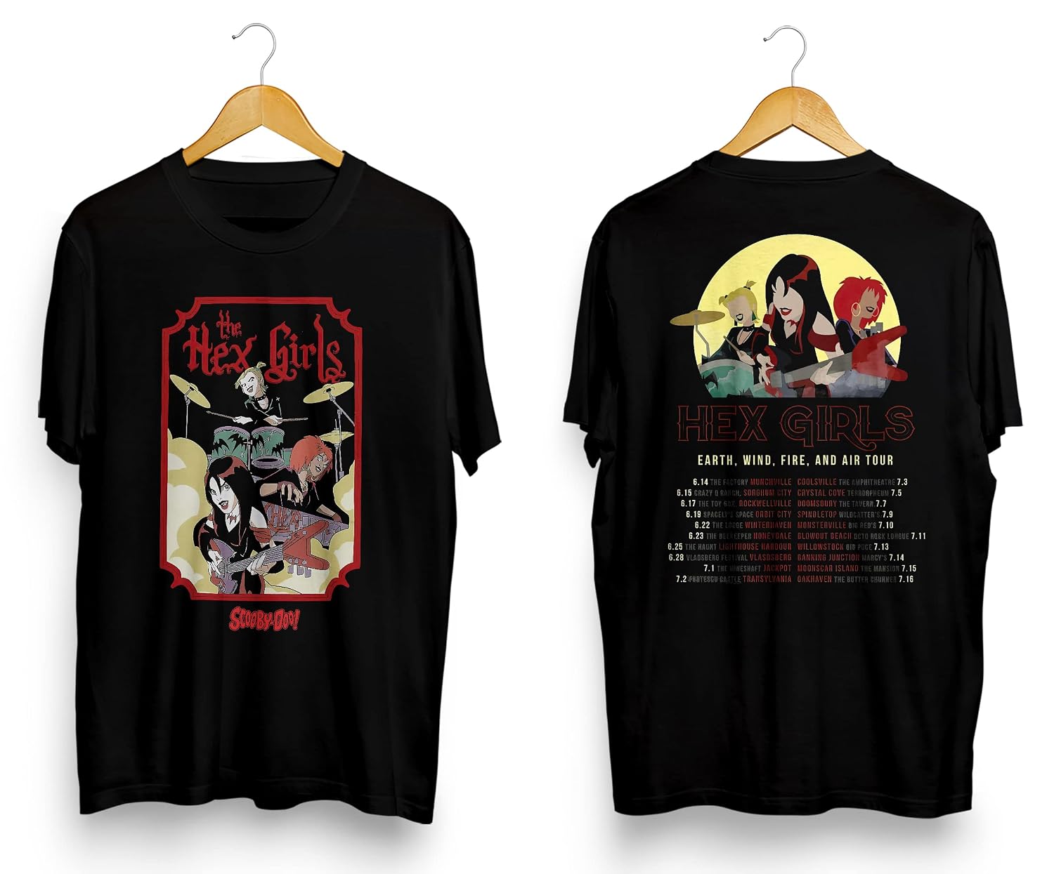 The%Hex%Girl%s Scoo%byDoo% Vintage Shirt, Spell Bound World Tour Shirt, The Hex Girls Shirt, Halloween Shirt