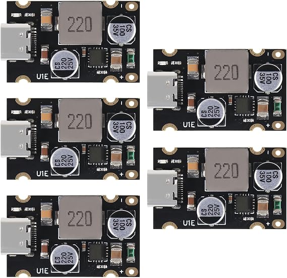 PD65W Fast Charging Module Type-C USB Interface Supports PD3.1 QC3.0 SCP PPS Fast Charger 5V 9V 12V 20V (5pcs)
