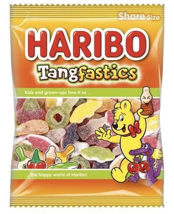 HARIBO Candy | HARIBO Tangfastics | HARIBO Gummies | HARIBO Sweets | 8.8 Ounce Total