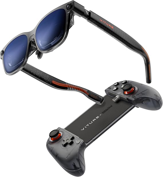 VITURE The Winning Combo - Luma Ultra XR Glasses x 8BitDo Ultimate Mobile Gaming Controller Bundle, Worlds First. Supporting XR Glasses, Pro Performance for Android, Effortless Wins Anywhere