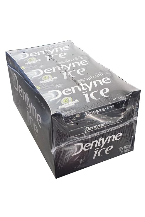 Dentyne Ice Arctic Chill Sugar-Free Gum, 12 Count