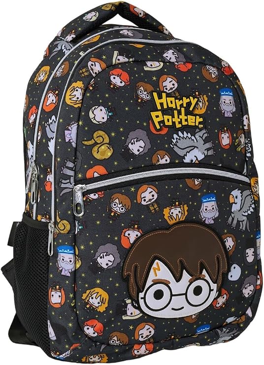 OBM Harry Potter Okul Çantası, Siyah, 32x8x42 cm