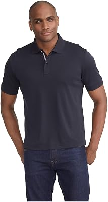 UNTUCKit Wrinkle-Free Damaschino Polo Black LG Regular Fit