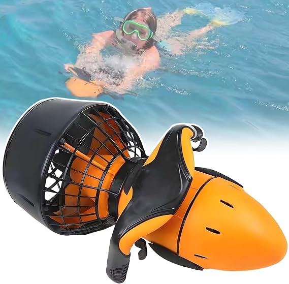 Handheld Underwater Sea Scooter,300 W 500 W Brushless Motor,Rechargeable Snorkeling Adventure Pool Equipment,300W