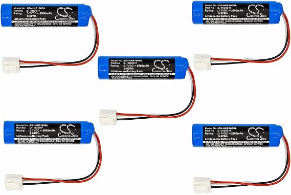 (5 Pack) XSP Battery for Harman/Kardon Onyx Studio 1, Onyx Studio 2 PN LI11B001F
