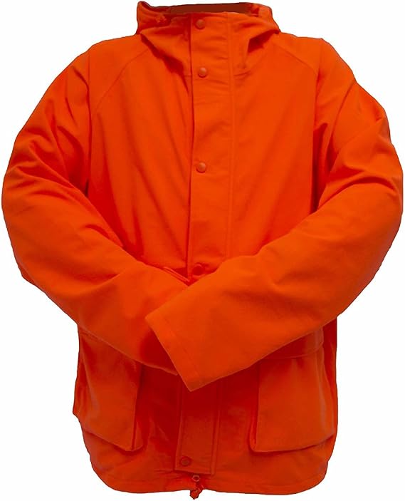 Wildfowler Waterproof Parka- Non insulated- Blaze Orange