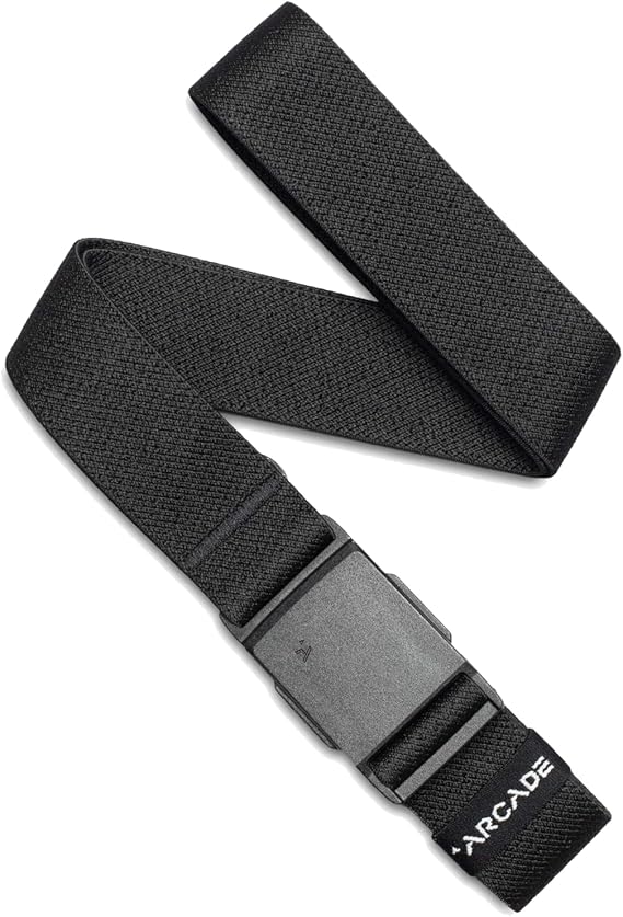 Arcade Belts Mens Explore Belt, Stretch Webbing for Max Comfort & Custom Fit, Metal-Free Buckle, Machine Washable Travel Belt
