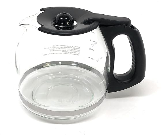 Mr. Coffee Replacement Carafe,12cups, Black