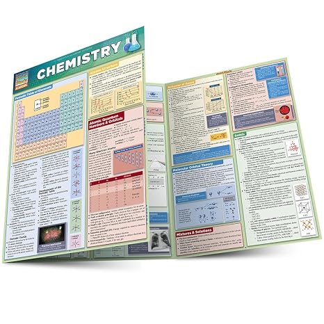 Chemistry: a QuickStudy Laminated Reference Guide (QuickStudy Academic)