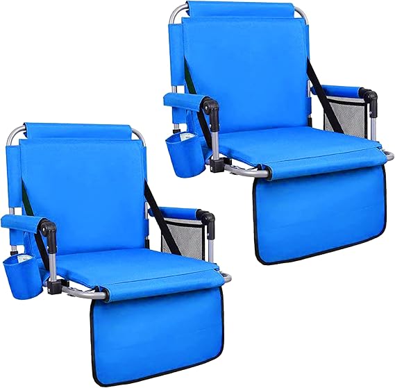 HIGH POINT SPORTS Stadium Seats with Back Support Bleacher Stadium Seat