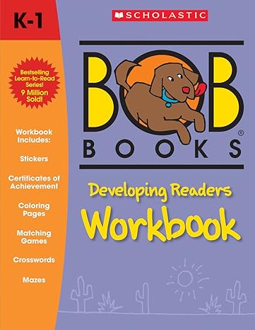 Bob Books - Developing Readers Workbook | Phonics, Writing Practice, Ages 5 and up, Kindergarten, Second Grade (Stage 3: Developing Reader)