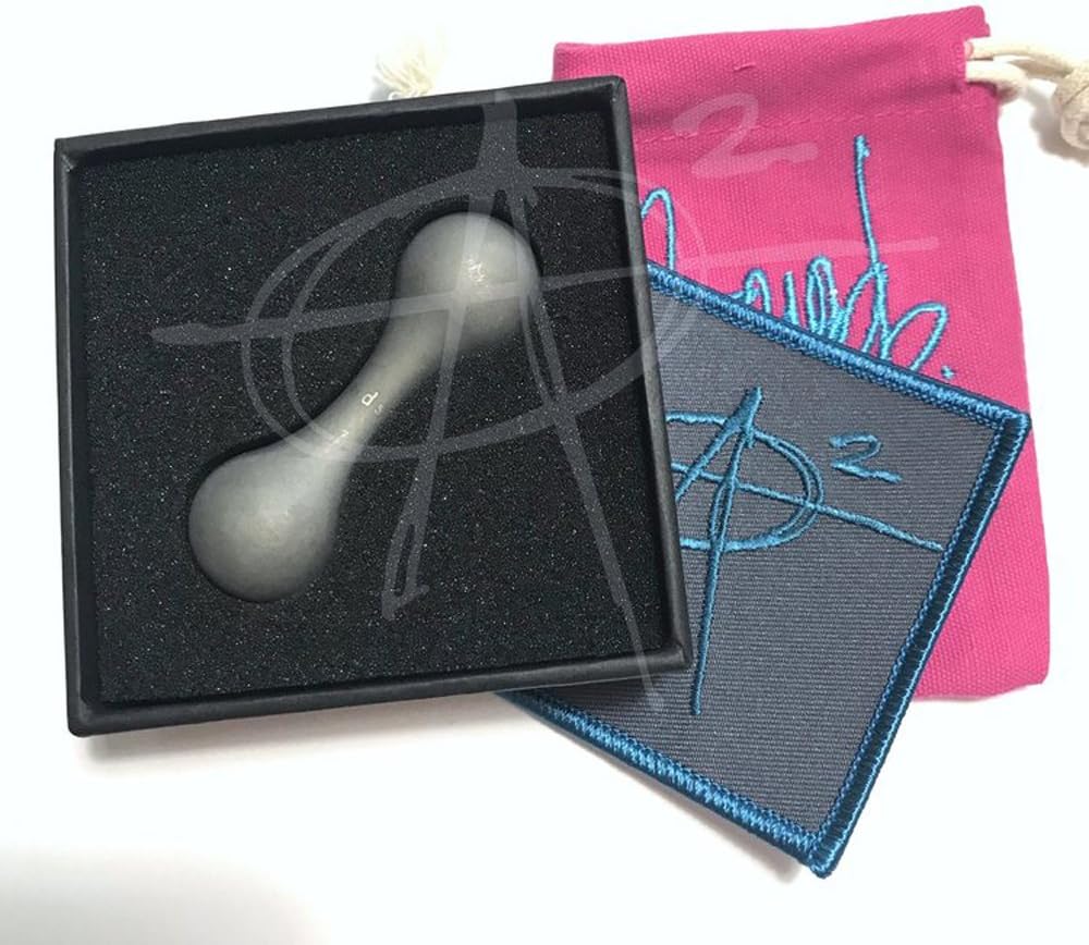 AroundSquare Knucklebone Skill Toy - Begleri - Titanium