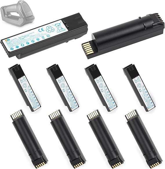 10 PCS for Zebra DS8178 DS8100 Scanner 82-176890-01 Replacement Batteries