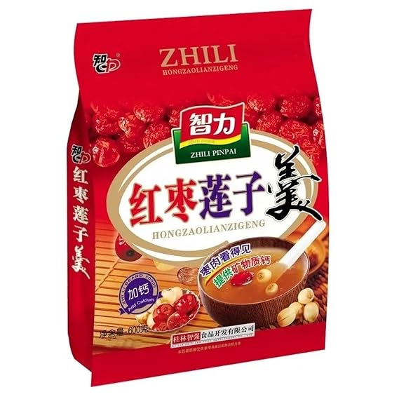 Red date, longan and lotus seed powder 600g (21.1oz.), individual small packages
