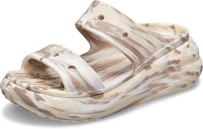 Crocs unisex-adult Crush Marbled Sandal