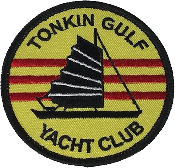 TONKIN GULF YACHT CLUB VIETNAM VETERAN PATCH - Color - Veteran Owned Business