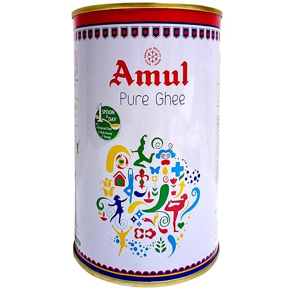 Amul Pure Ghee, 1L Tin