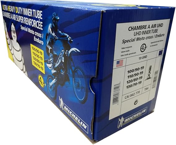 Michelin 66405; Tube 100/90-19 Ultra Hd Made by Michelin