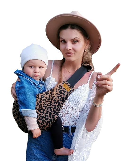 Toddler Sling Carrier Adjustable Cotton Hip Carrier for Short Carries, Quick On & Off, 1045 lbs (8 Months4 Years)