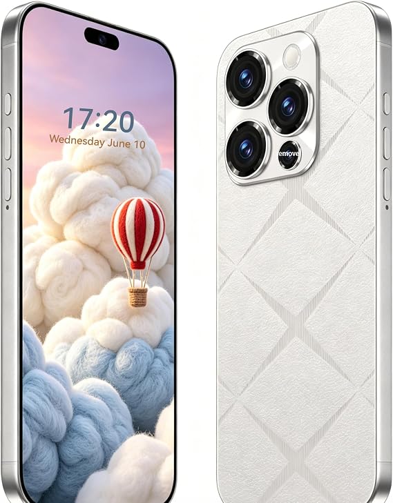 A16PM 5G Unlocked Phone, 256GB+12GB Smartphone