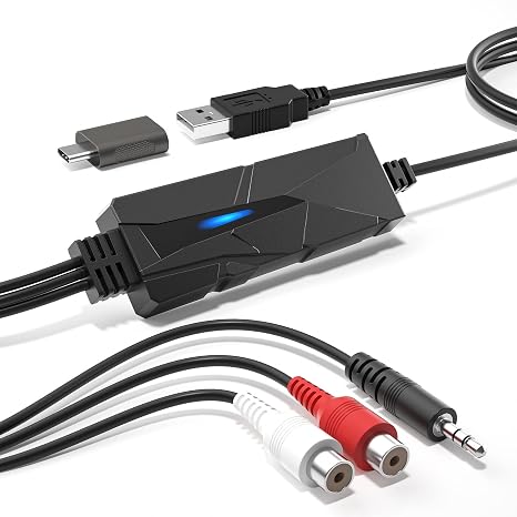DriverGenius AudioXfer USB A/C Audio Capture Card Device