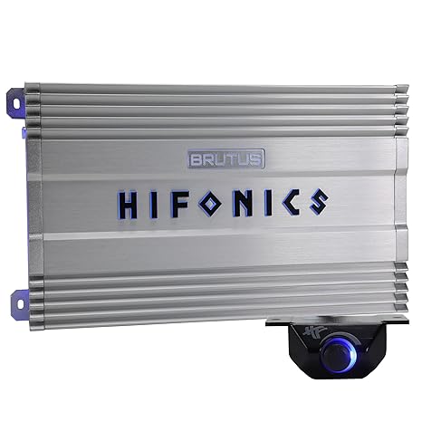 Hifonics Brutus Gamma 2200W Monoblock Super D-Class Car Audio Amplifier