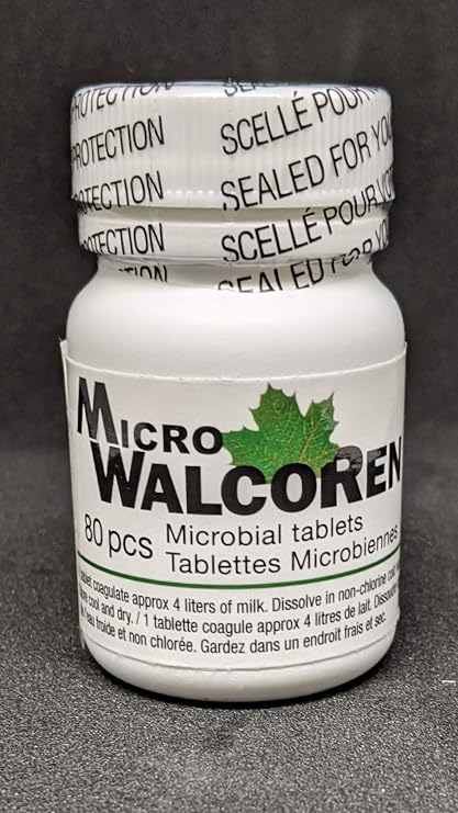 Microbial Rennet Coagulant cheesemaking 80 un.