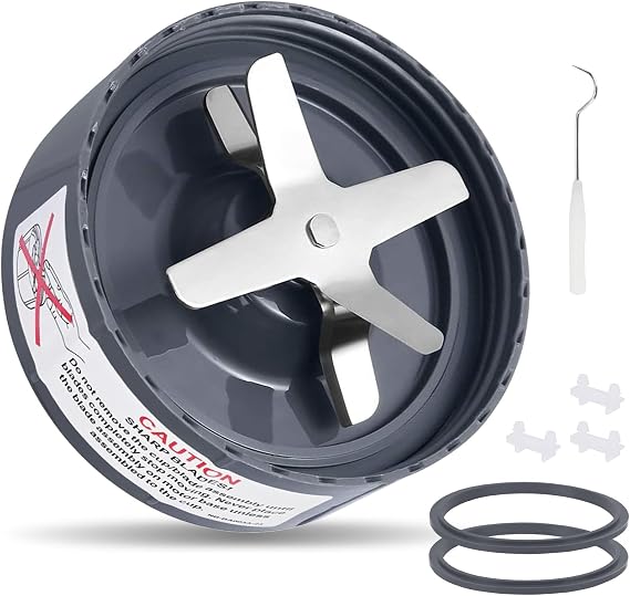 Extractor Cross Blade Compatible with Nutribullet 600W 900W Series Blender