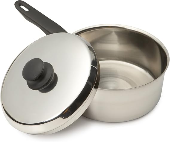 Goodcook Sauce Pan with Lid, 2 Quart, Assorted