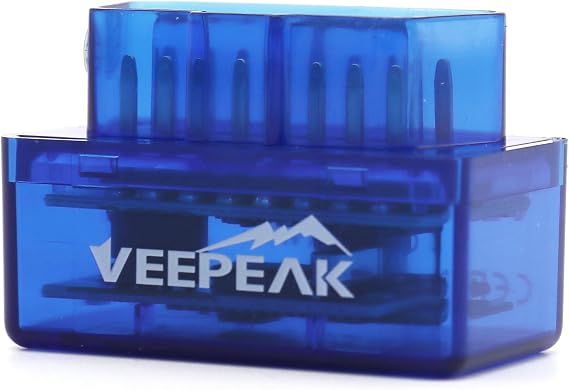 Veepeak Mini Bluetooth OBD2 Scanner Diagnostic Tools Car Diagnostic Engine Code Reader for OBD II/EOBD Vehicles for Android