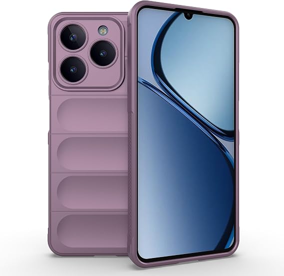 Smartphone Case Compatible with Tecno Spark Go 2024 / Spark 20 / Spark 20C, Compatible with Infinix Smart 8 / Hot 40i Camera Protection Anti-fall TPU Mobile Soft Case Purple