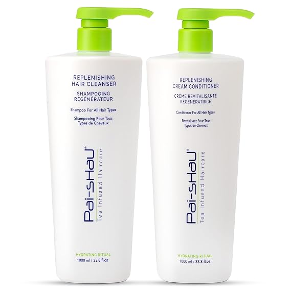 Pai-Shau - Replenishing Cleanser & Conditioner Set, Hydrating Hair Care
