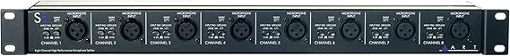 ART S8 Eight Channel Mic Splitter