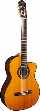 Takamine GC5CE-NAT Acoustic Electric Classical Cutaway Guitar,Natural