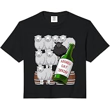 Ardbeg Day 2020 Black Sheep Comfort Colors Crop Top