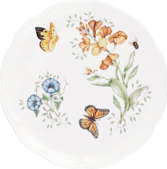 Lenox 6083380 Butterfly Meadow Monarch Dinner Plate