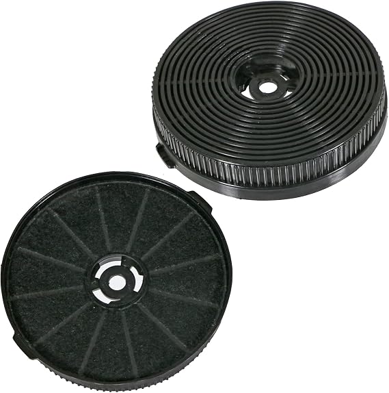 SPARES2GO Carbon Filter for Firegas CC130 FGS-ESF23A360AC FGS-EBF23A360AC Cooker Hood (Pack of 2)