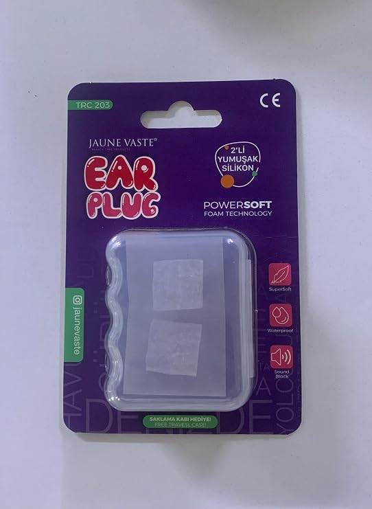 Ear Plug 2’li Yumuşak Silikon