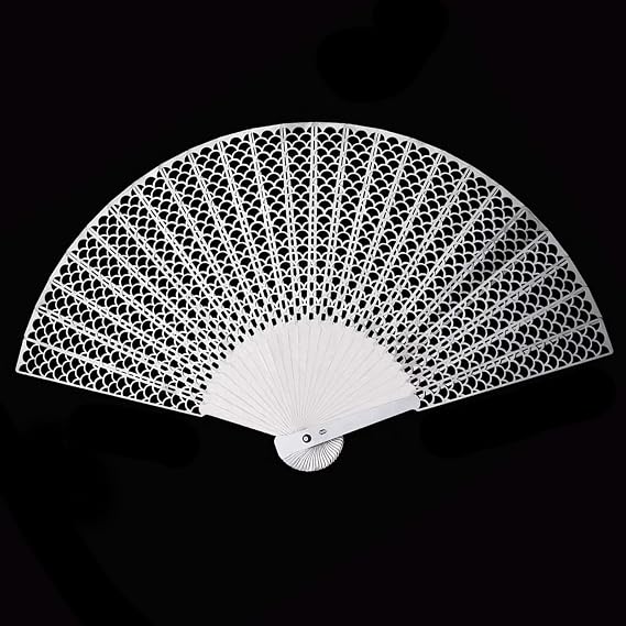Full Stainless Steel Folding Fan Hand Held Metal Fan Kungfu Metal Hand-Folded Craft Fan Easy to Carry Self-Weapon 03