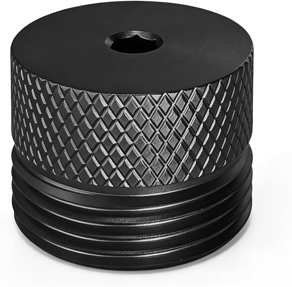 Fast Cap Adapter for CO2, Quick Change Compatible with Byrna CL, Aluminum