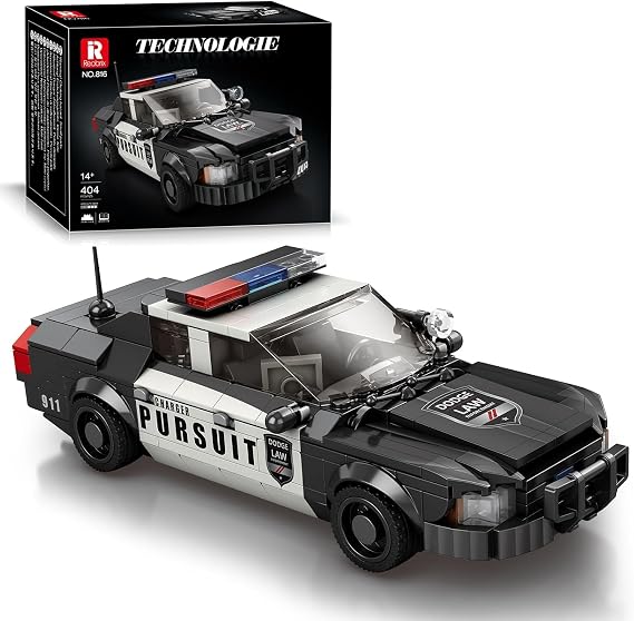 Reobrix Creator 816 Polis Arabası Crown Victoria Yaratıcı Yapı Blok Seti Building Blocks - 404 Parça