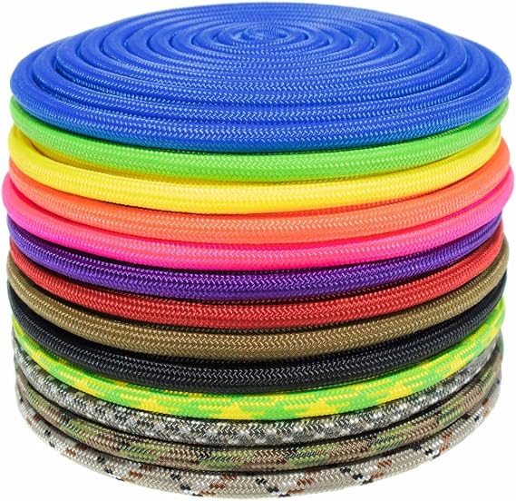 GOLBERG Nylon Paramax Utility Cord Choose from 1/4 inch or 5/16 inch Diameter Available in 5 Lengths and 20+ Colors