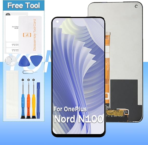 Yondista for OnePlus Nord N100 LCD Display BE2013 BE2015 BE2011 Touch Screen Replacement Digitizer Assembly | 6.52''| Free Tools|