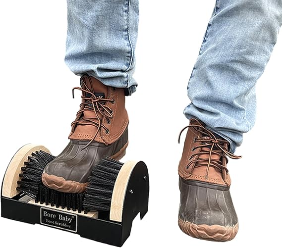 Boot Scrubber Outdoor Heavy Duty | Boot Scraper Brush, Shoe Mud Cleaner