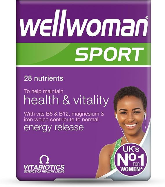Wellwoman Sport Multivitamin and Supplements Tablets for Women