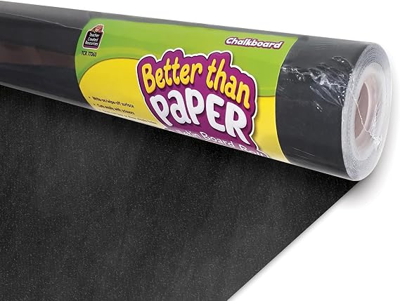 Teacher Created Resources Chalkboard Better Than Paper Bulletin Board Roll (TCR77363)