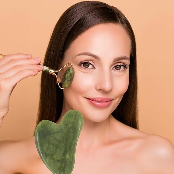 Yeşim Face Jade Roller Masaj Taşı